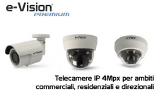 Telecamere linea e-Vision Premium 4mpx